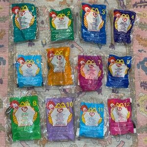 McDonald’s 1999 Beanie babies compete set